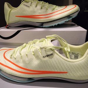 Nike Air Zoom Maxfly Men's Size 9 Track Spikes Barely Volt Orange